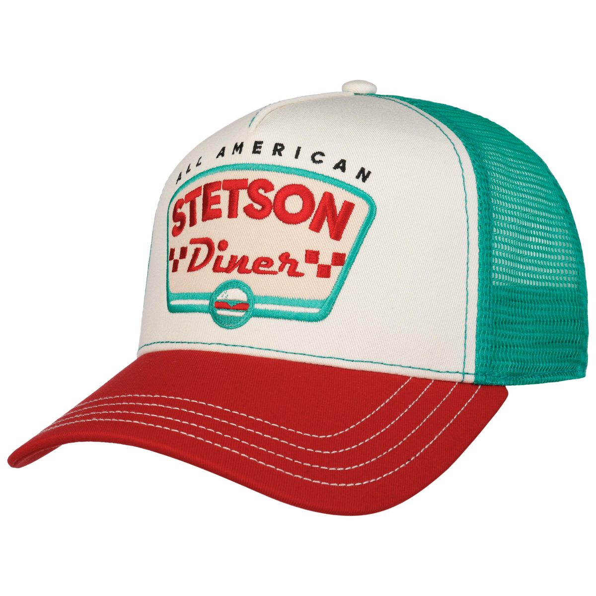Stetson Trucker Cap Stetson Diner, pun/ecru
