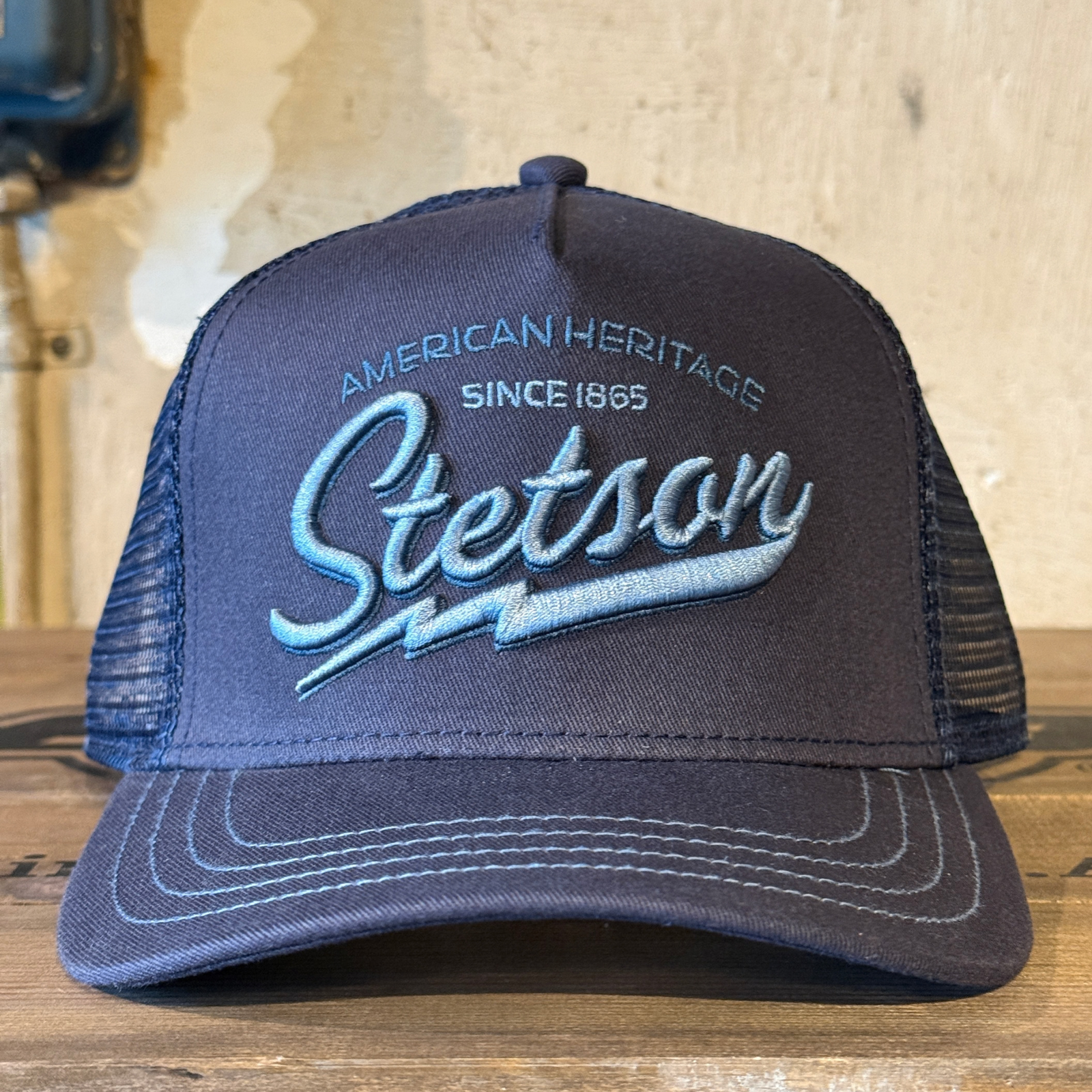 Stetson Heritage Classic Trucker Cap lasten lippis, navy