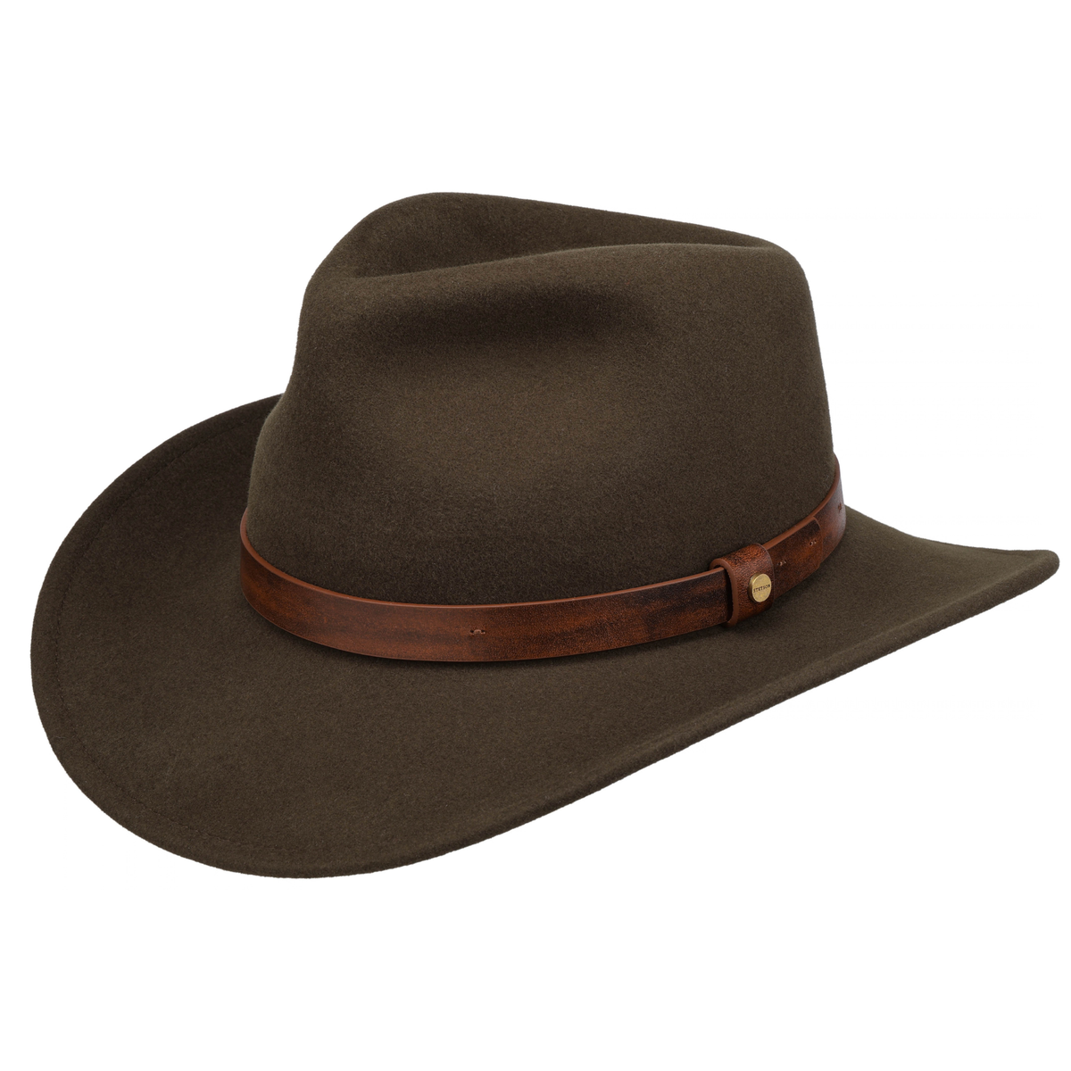 Stetson Western Woolfelt, tumma oliivi