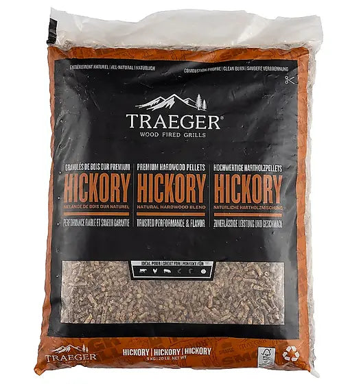 Traeger FSC Hickory pelletti 9 kg