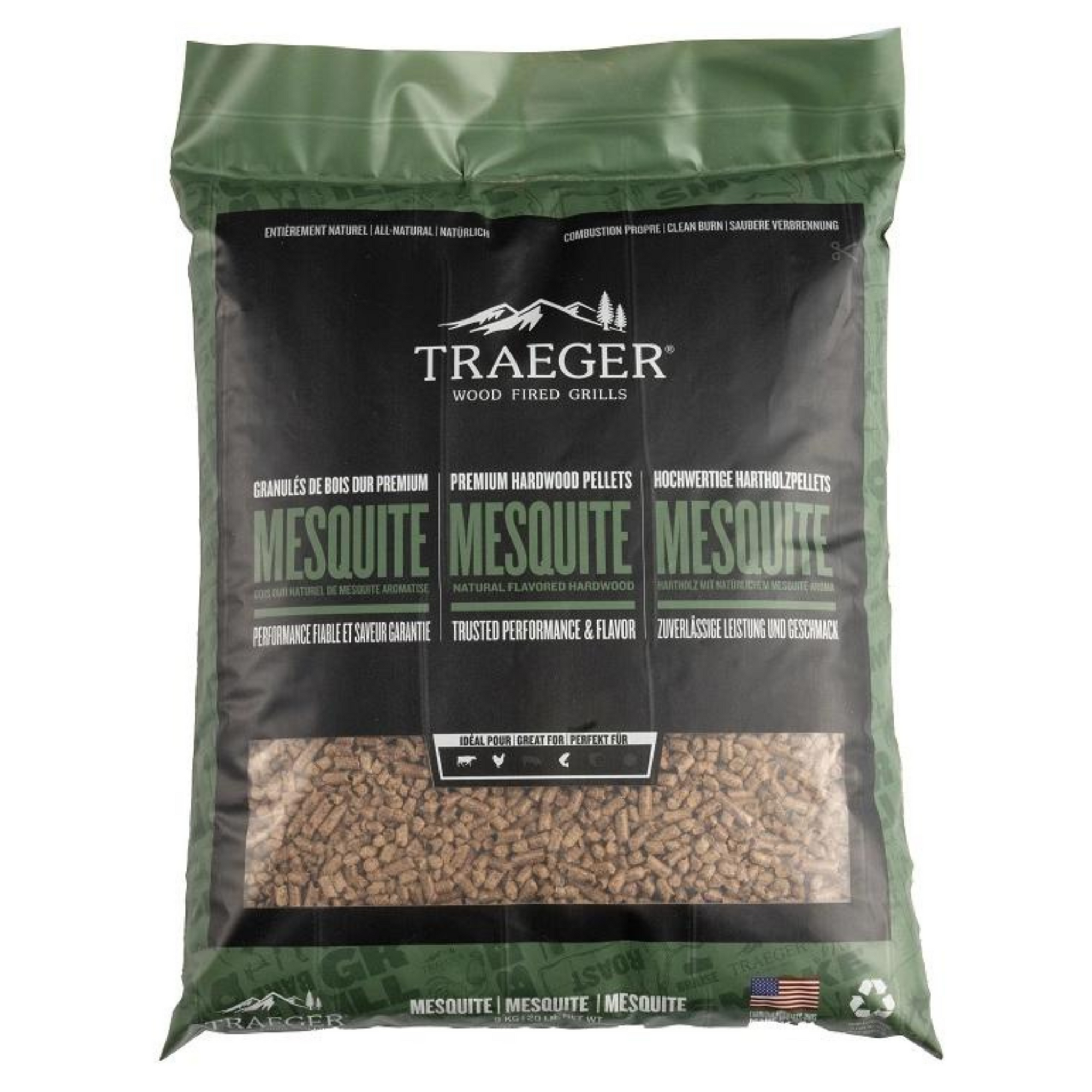 Traeger Mesquite pelletti 9 kg