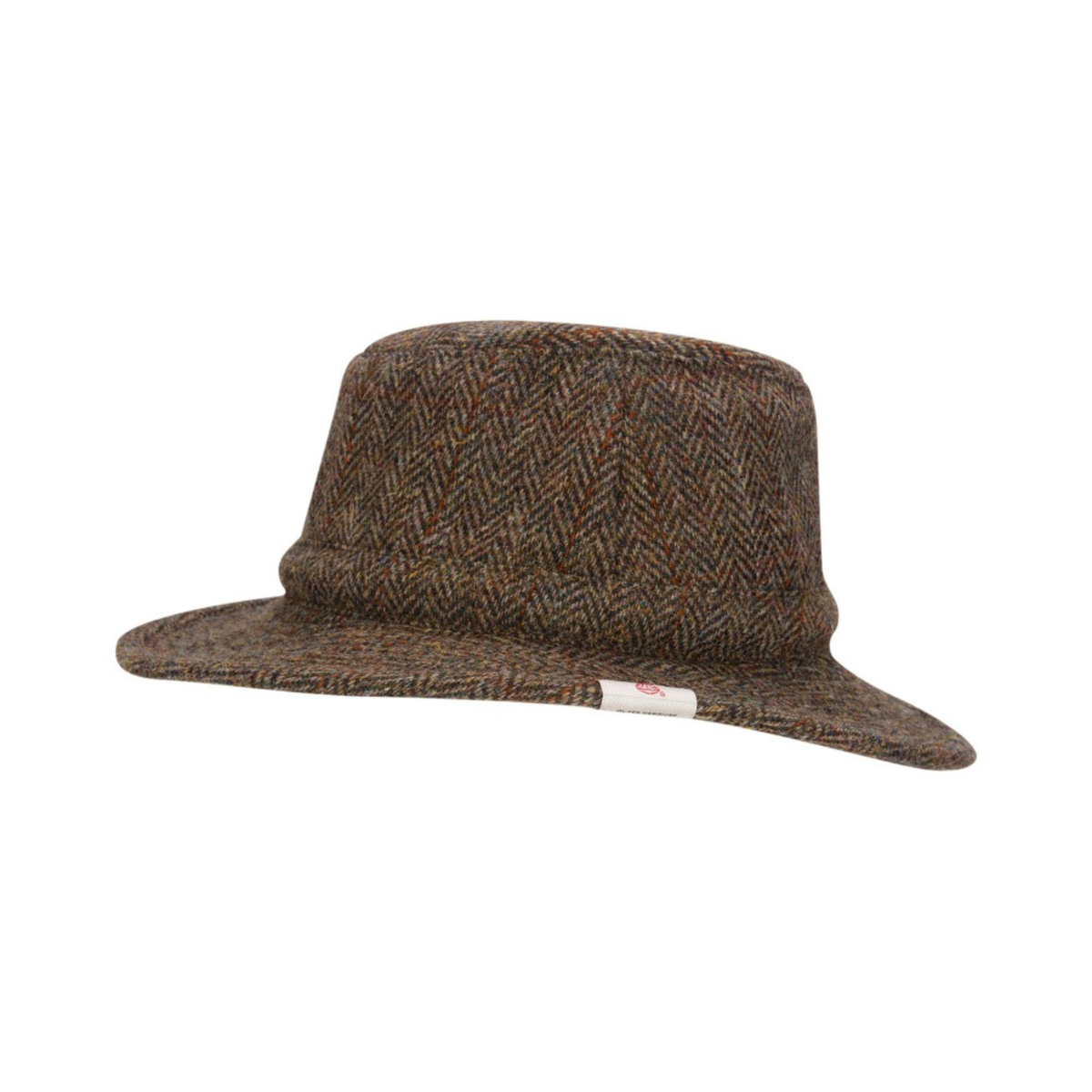 Walker and Hawkes Harris Tweed Berkeley lierihattu, Charcoal sivusta
