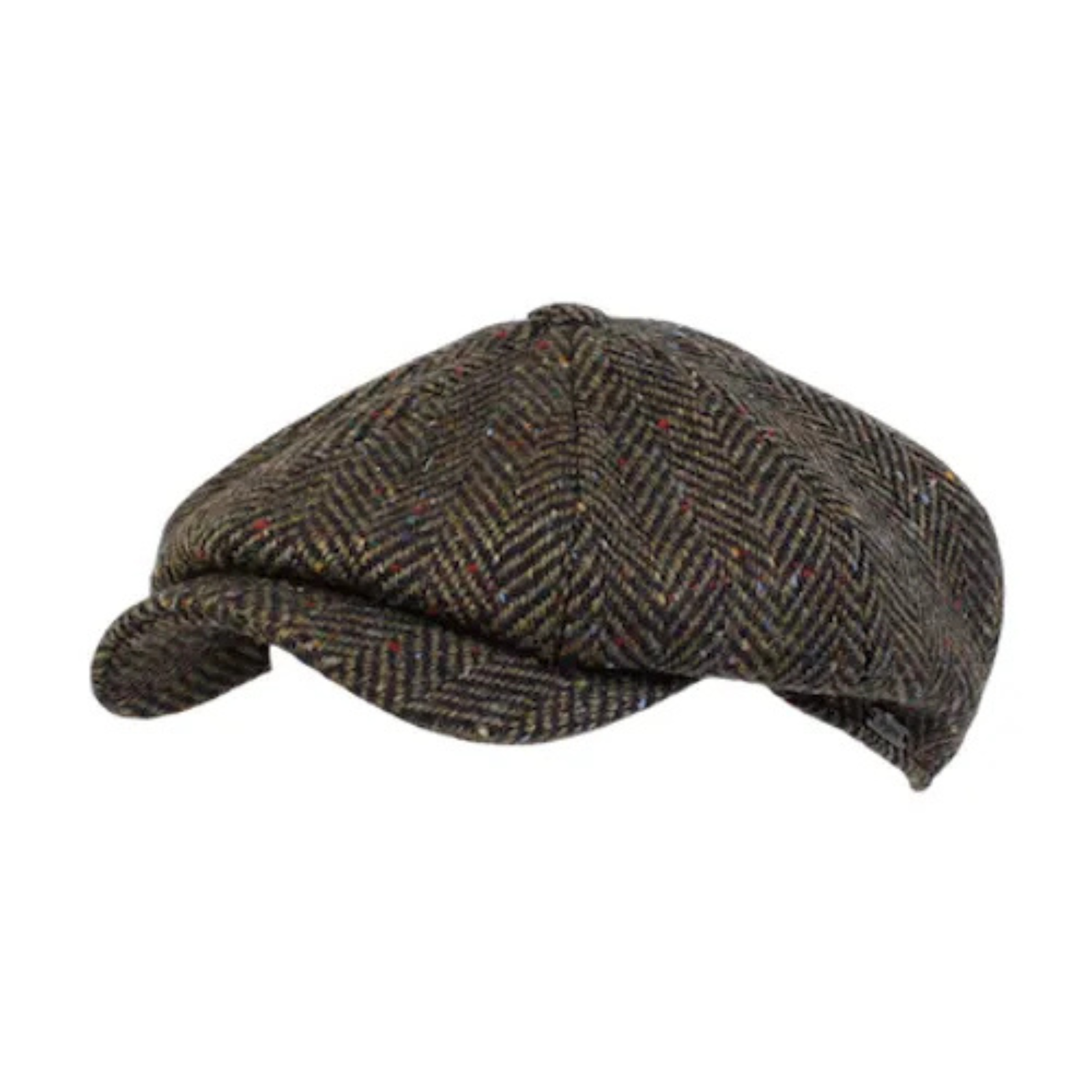 Wigens Newsboy retro Cap tummanvihreä