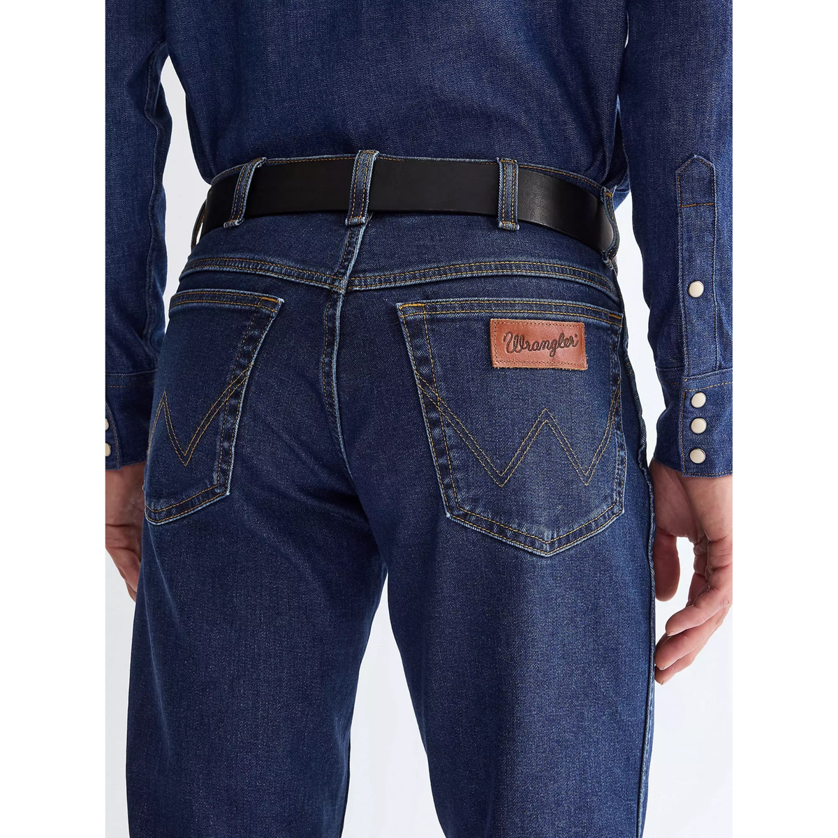 Wrangler Eagle Belt vyö, musta