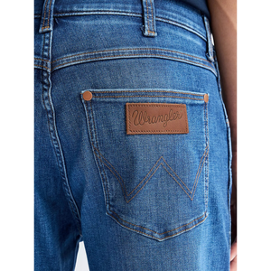 Wrangler Larston Dandelion Summer miesten farkut, logo