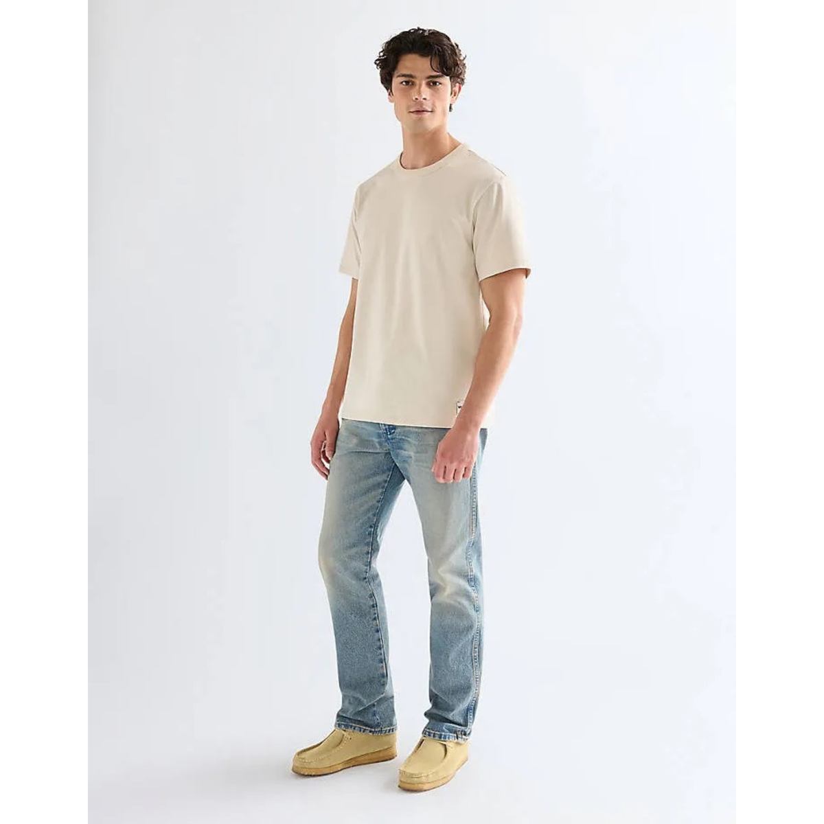 Wrangler SS Solid Tee Vintage White