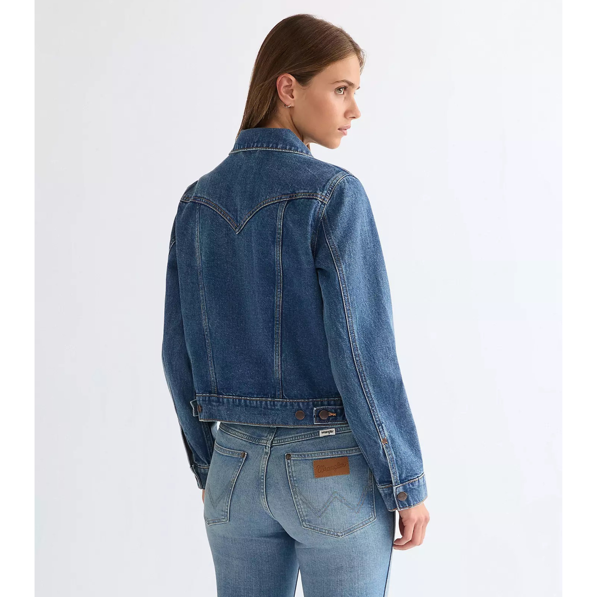 Wrangler Western Jacket Frontier Fade, naisten farkkutakki